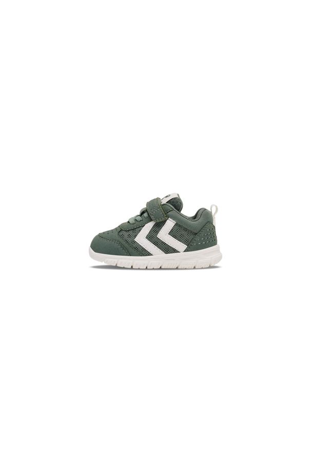 Sneakersy dla dzieci Hummel Crosslite. Okazja: na uczelnię, na co dzień. Kolor: szary. Sport: joga i pilates