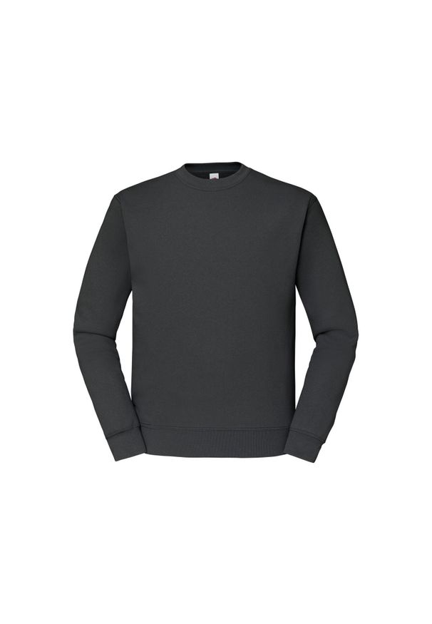 FRUIT OF THE LOOM - Męska Klasyczna Bluza Wkładana Przez Głowę. Kolor: szary