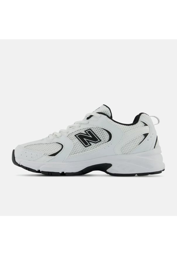 New Balance 530 MR530EWB Sneakersy unisex. Kolor: biały. Materiał: syntetyk, materiał. Szerokość cholewki: normalna