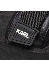 Karl Lagerfeld - KARL LAGERFELD Sandały KL70510 Czarny. Kolor: czarny. Materiał: materiał