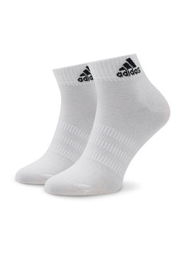 Adidas - adidas Zestaw 3 par wysokich skarpet damskich T Spw Ank 3P HT3468 Biały. Kolor: biały. Materiał: syntetyk