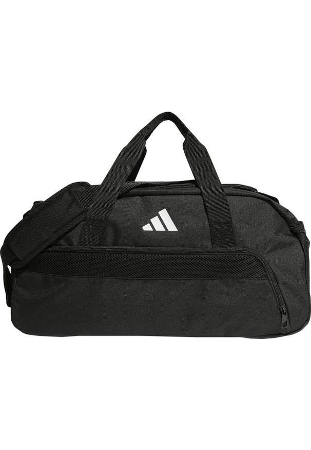 Adidas Torba sportowa Tiro League Duffel Small czarna 24.75 l (HS9752). Kolor: czarny