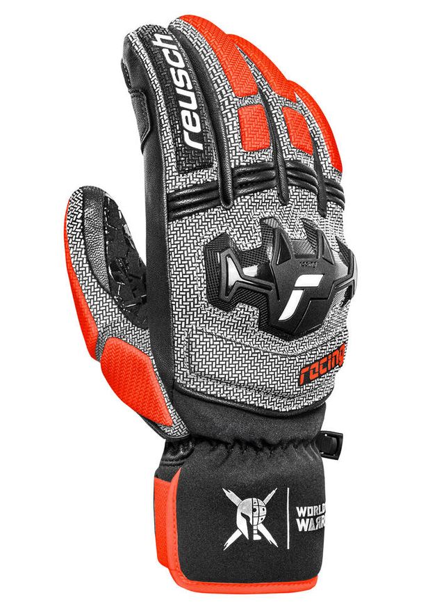 Rękawice Reusch Worldcup Warrior SC. Kolor: wielokolorowy, szary. Sezon: zima. Sport: narciarstwo