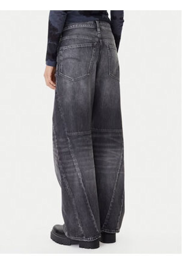 G-Star RAW - G-Star Raw Jeansy Contor 3D D27690-D537 Szary Wide Leg. Kolor: szary