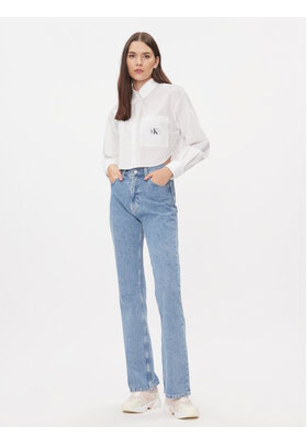 Calvin Klein Jeans Jeansy Authentic J20J222868 Niebieski Bootcut Fit. Kolor: niebieski