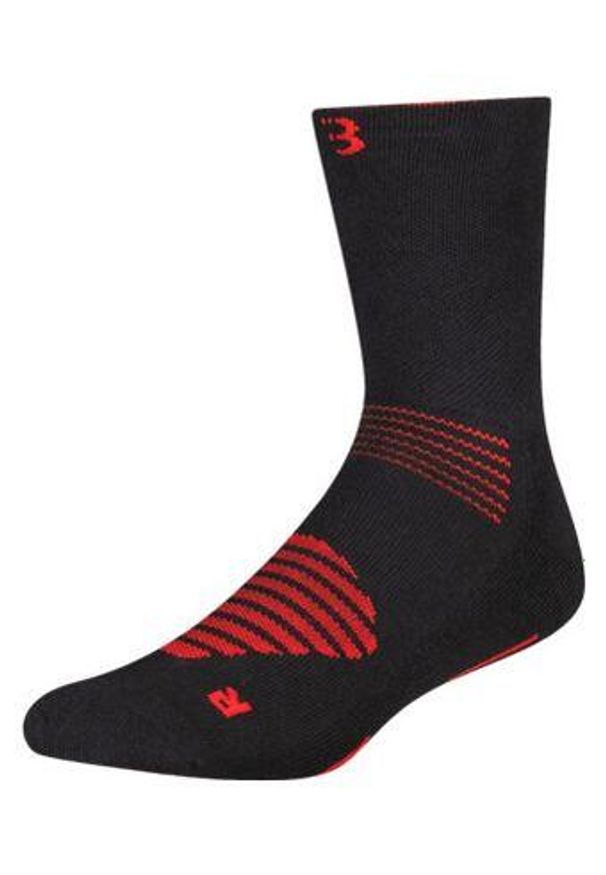 BBB CYCLING - Skarpetki BBB Cycling InFraRouge FIRFeet. Kolor: wielokolorowy, czarny, czerwony. Sport: kolarstwo