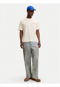 Jack & Jones T-Shirt Riviera 12295161 Biały Regular Fit. Kolor: biały. Materiał: syntetyk #5