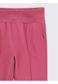 COCCODRILLO - Coccodrillo Spodnie dresowe ZC2120101WOJ Różowy Regular Fit. Kolor: różowy. Materiał: bawełna, dresówka #2