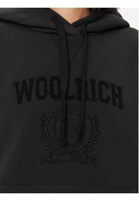 Woolrich Bluza Ivy Hoodie CFWWSW0123FRUT3164 Czarny Regular Fit. Kolor: czarny. Materiał: bawełna