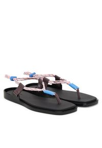 Calvin Klein Sandały Beach Sandal Rope Pu 2 HW0HW02967 Kolorowy. Materiał: materiał. Wzór: kolorowy #4