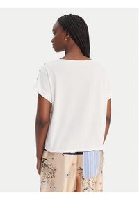 Liu Jo T-Shirt WA6437 J6308 Beżowy Regular Fit. Kolor: beżowy. Materiał: bawełna #5