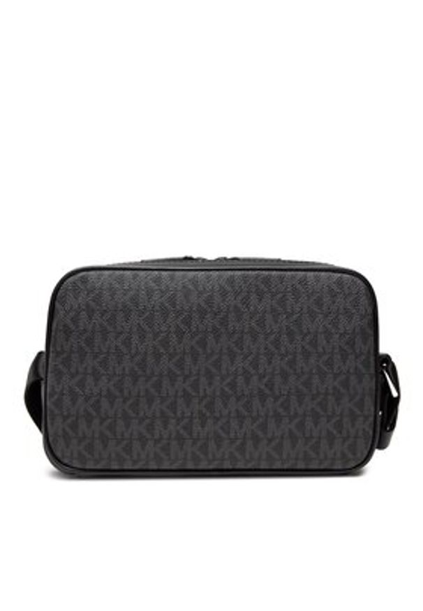 MICHAEL Michael Kors Saszetka Hudson 33U2LHDC2B Czarny. Kolor: czarny. Materiał: skóra