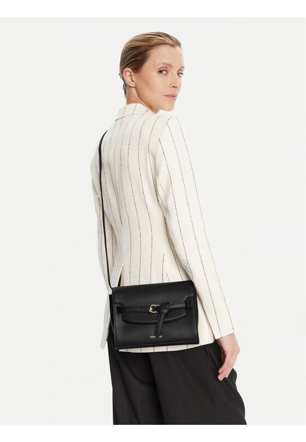 Coccinelle Torebka TLA Coccinellesabine E1 TLA 15 01 01 Czarny. Kolor: czarny. Materiał: skórzane