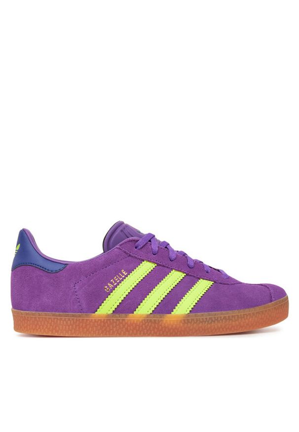 Adidas - adidas Sneakersy Gazelle JP7126 Fioletowy. Kolor: fioletowy. Materiał: zamsz, skóra. Model: Adidas Gazelle