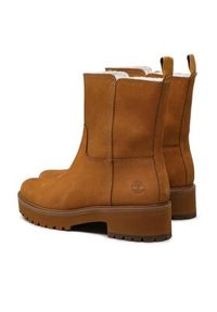 Timberland Botki Carnaby Cool Wrm Pull On Wr TB0A5VR8231 Brązowy. Kolor: brązowy. Materiał: nubuk, skóra #4