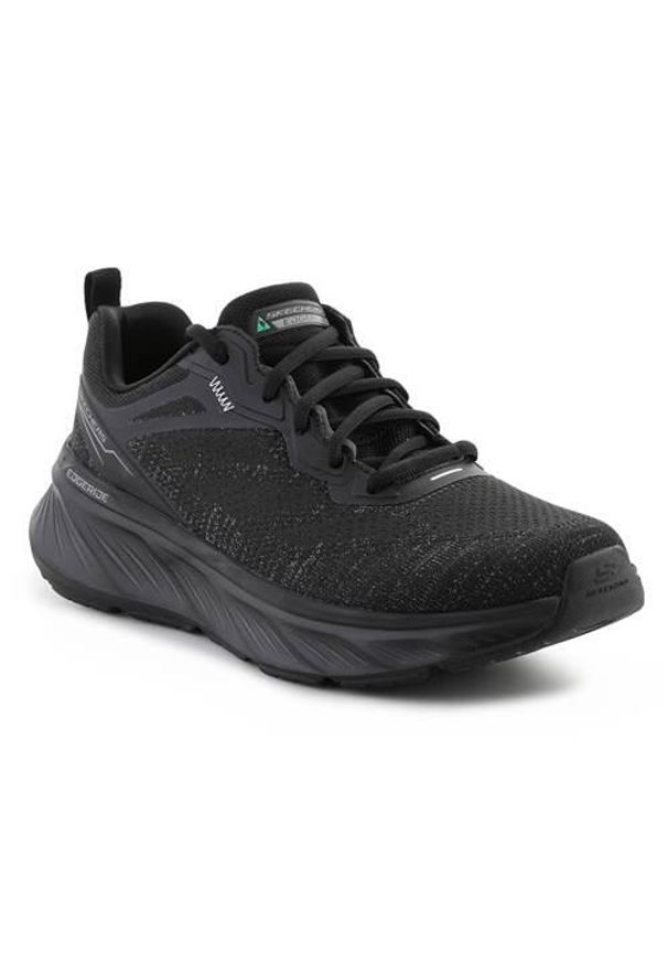 skechers - Buty do chodzenia męskie Skechers Edgeride Exxo. Zapięcie: sznurówki. Kolor: czarny. Materiał: materiał, syntetyk, tkanina. Szerokość cholewki: normalna. Sport: turystyka piesza
