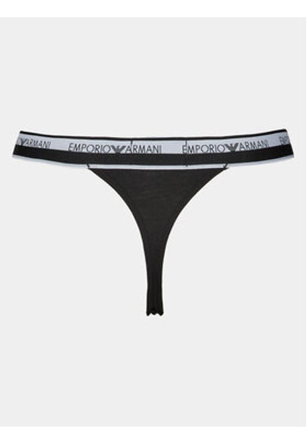 Emporio Armani Underwear Komplet 2 par stringów 164522 4R227 00020 Czarny. Kolor: czarny. Materiał: bawełna