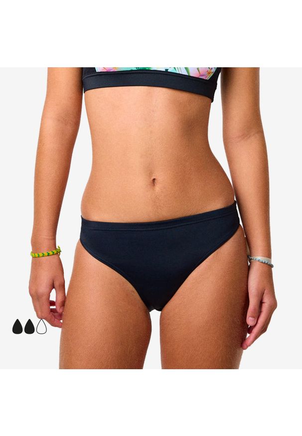 SMOON - Dół menstruacyjnego stroju kąpielowego dla dzieci Smoon. Kolor: czarny. Materiał: materiał