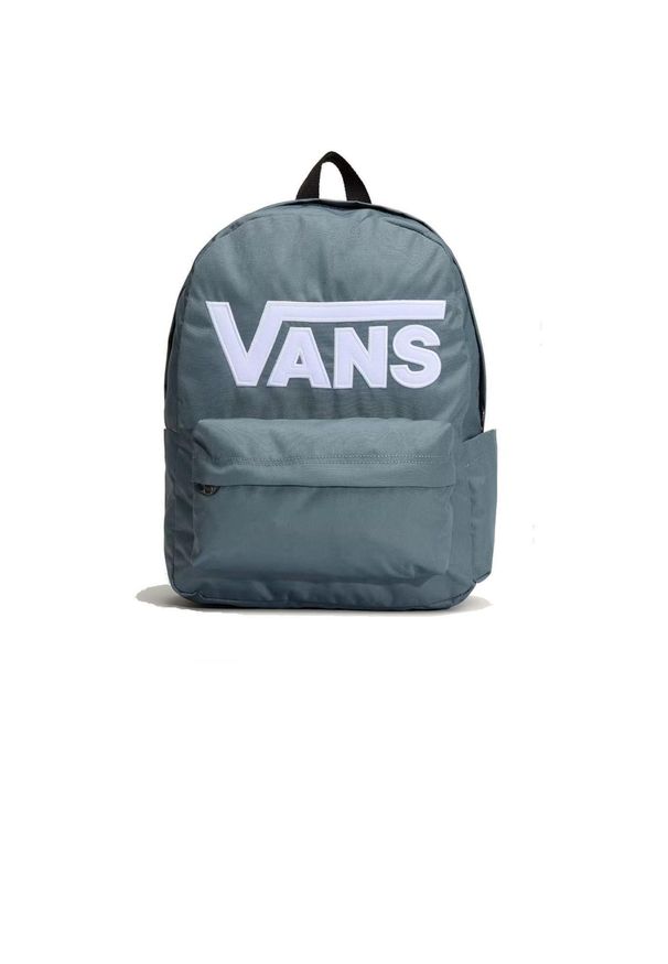 Vans - VANS OLD SKOOL DROP V BACKP Niebieski. Kolor: szary. Materiał: tkanina