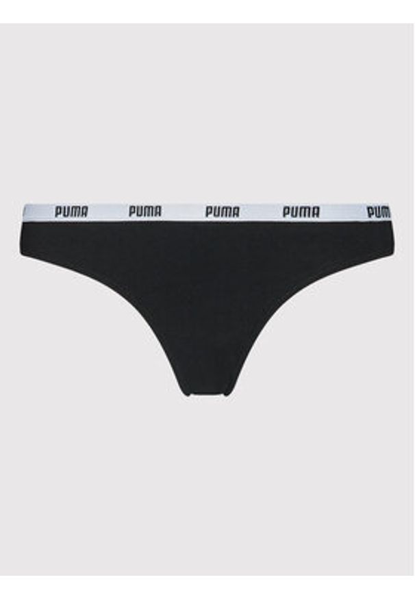 Puma Komplet 3 par stringów 907590 Kolorowy. Materiał: bawełna. Wzór: kolorowy