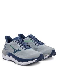 Mizuno Buty do biegania Wave Horizon 8 J1GC2526 Szary. Kolor: szary. Materiał: materiał. Model: Mizuno Wave #3