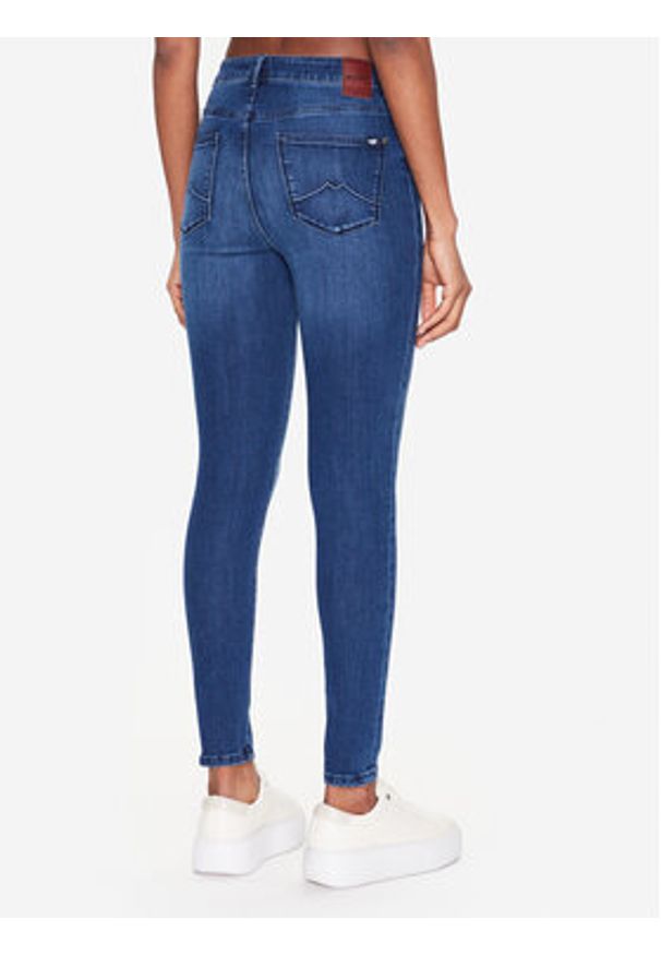 Mustang Jeansy Georgia 1013577 Granatowy Super Skinny Fit. Kolor: niebieski