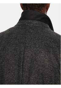BOSS - Boss Płaszcz przejściowy H-Hyde 50528132 Czarny Slim Fit. Kolor: czarny. Materiał: syntetyk #2