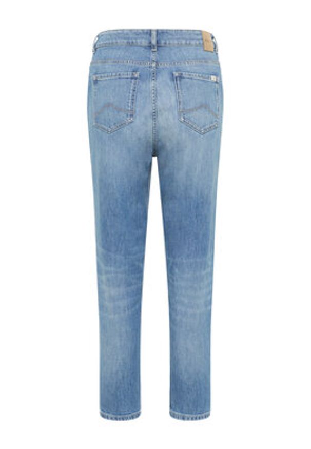 Mustang Jeansy Charlotte 1013598 Niebieski Mom Fit. Kolor: niebieski