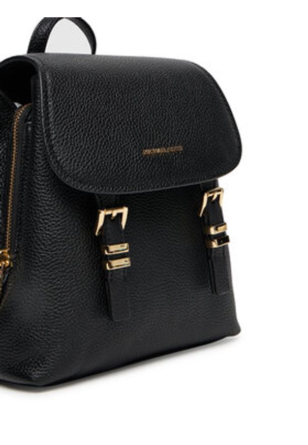 MICHAEL Michael Kors Plecak Quinn 30T5GQNB0L Czarny. Kolor: czarny. Materiał: skóra