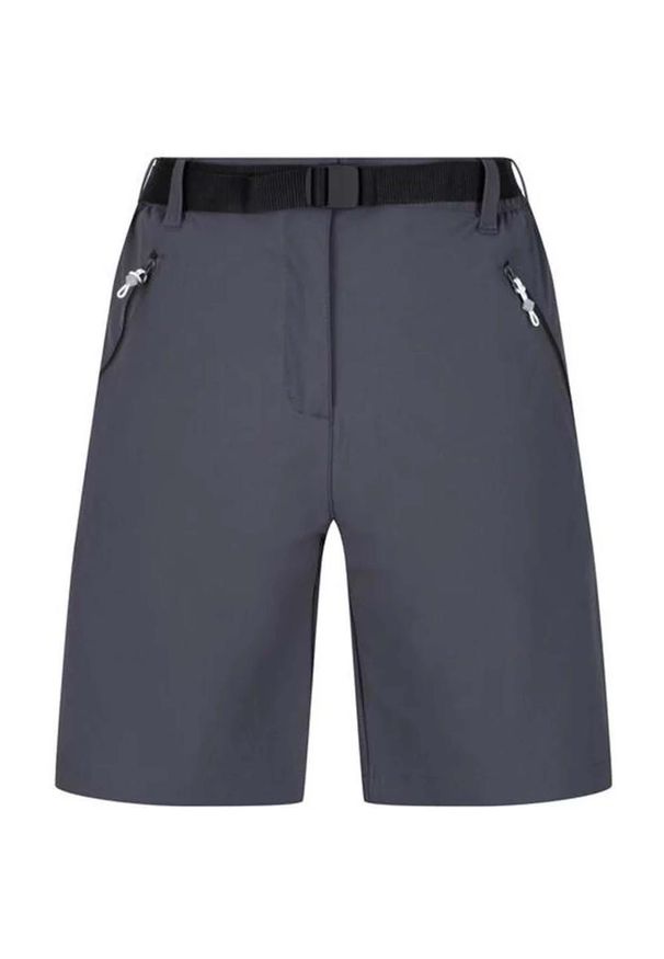 Regatta - Spodenki trekkingowe damskie Xert Stretch. Kolor: szary. Materiał: materiał. Sport: turystyka piesza