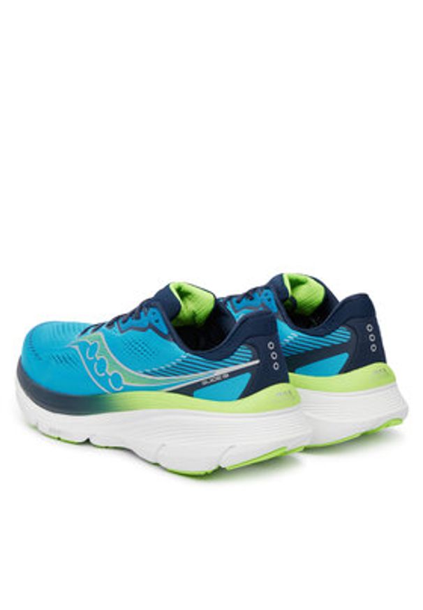 Saucony Buty do biegania Guide 19 S21058 Niebieski. Kolor: niebieski. Materiał: materiał