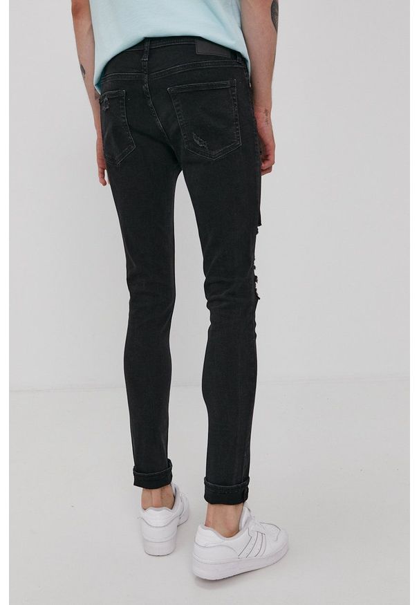 Jack & Jones Jeansy męskie. Kolor: szary