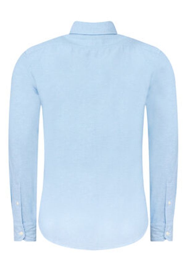 Levi's® Koszula Ls Battery Hm 86625-0005 Błękitny Slim Fit. Kolor: niebieski. Materiał: bawełna