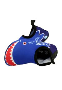 Buty neopronowe do wody ProWater PRO-23-34-101B niebieskie. Kolor: niebieski. Materiał: tkanina. Sport: pływanie #7