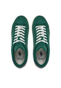 Polo Ralph Lauren Sneakersy Heritage Court II 809960930001 Zielony. Kolor: zielony. Materiał: skóra, zamsz