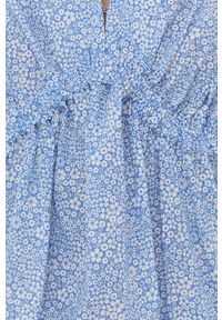 Birgitte Herskind sukienka bawełniana maxi prosta. Kolor: niebieski. Materiał: bawełna. Typ sukienki: proste. Długość: maxi #4