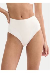 Triumph Figi klasyczne z wysokim stanem Make Up Illusion 10224802 Kremowy. Stan: podwyższony. Kolor: kremowy. Materiał: syntetyk #1