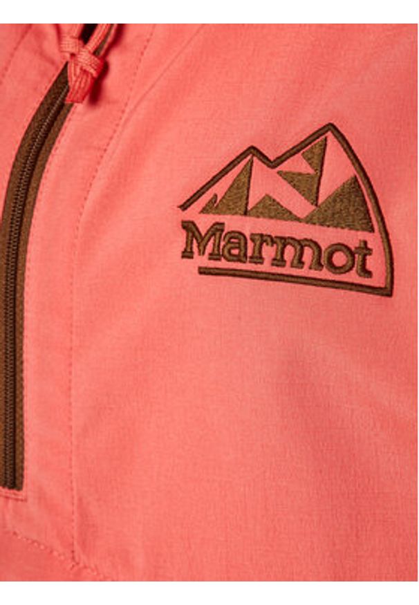 Marmot Kurtka anorak 96 Active M14194 Czerwony Oversize. Kolor: czerwony. Materiał: syntetyk