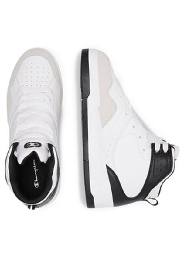 Champion Sneakersy Heritage Glory Mid S22323-WW001 Biały. Kolor: biały. Materiał: syntetyk