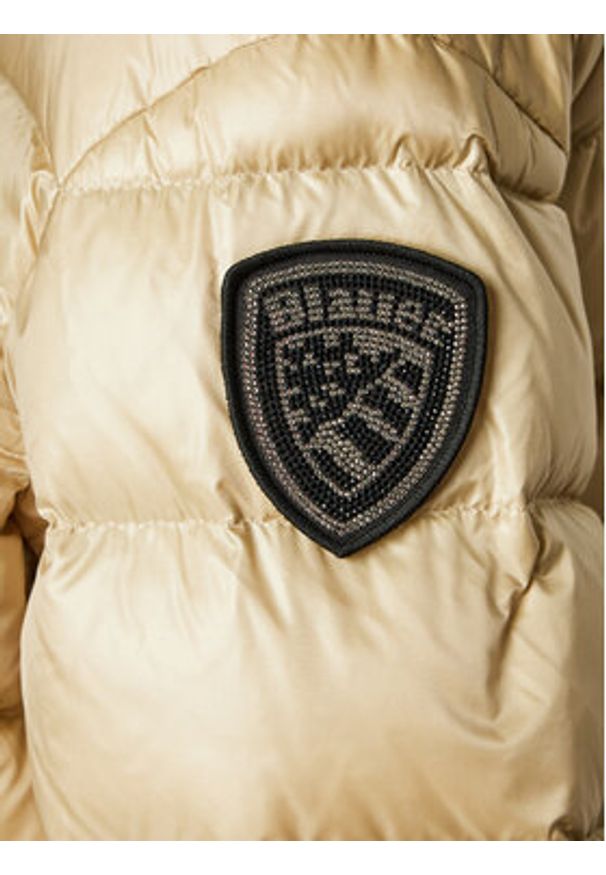 Blauer Płaszcz zimowy 23WBLDK03094 Beżowy Regular Fit. Kolor: beżowy. Materiał: syntetyk. Sezon: zima