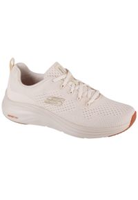 skechers - Buty do chodzenia damskie Skechers Vapor Foam Fresh Trend. Kolor: beżowy. Materiał: tkanina, materiał. Szerokość cholewki: normalna. Sport: turystyka piesza