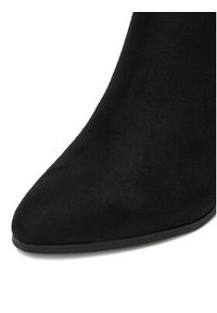 DeeZee Botki BM-9075-1 Czarny. Kolor: czarny. Materiał: materiał #7