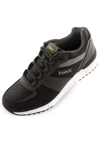 ZONE PERFECT - Męskie buty miejskie Nax Ikew 44 - Skórzana elegancja i komfort. Kolor: wielokolorowy. Materiał: syntetyk, tkanina, materiał