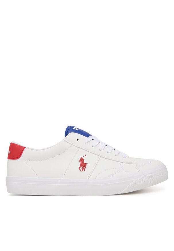 Polo Ralph Lauren Sneakersy RL04833102 Biały. Kolor: biały. Materiał: skóra