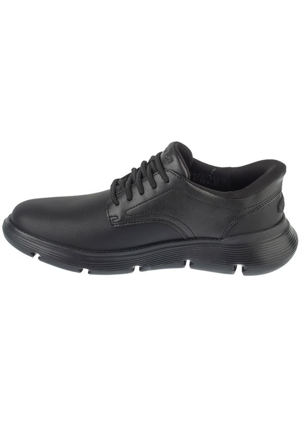 skechers - Buty do chodzenia męskie, Slip-Ins: Garza - Duran. Kolor: czarny. Materiał: syntetyk, tkanina. Model: Skechers Sport. Sport: turystyka piesza