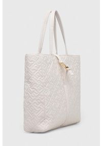 TOMMY HILFIGER - Tommy Hilfiger torebka kolor biały. Kolor: biały. Rodzaj torebki: na ramię #4