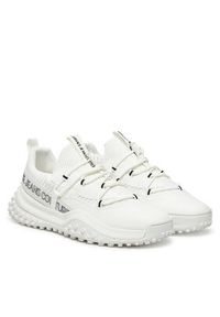 Versace Jeans Couture Sneakersy 78YA3SN2 Biały. Kolor: biały. Materiał: materiał #4