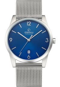 Zegarek OBAKU Zegarek męski Obaku Denmark V169GDCLMC srebrny. Kolor: srebrny #1
