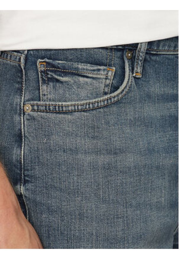 Guess Szorty jeansowe M6GD27 D0777 Niebieski Regular Fit. Kolor: niebieski. Materiał: bawełna