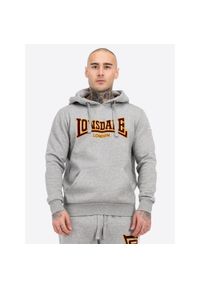 Bluza z kapturem Lonsdale Classic Ll002. Typ kołnierza: kaptur. Kolor: szary #1